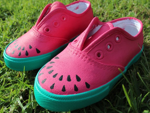 simply southern watermelon shoes