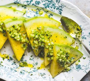 Yellow-watermelon-salad