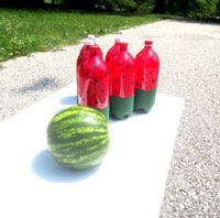 watermelon-bowling