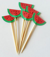 watermelon-toothpicks