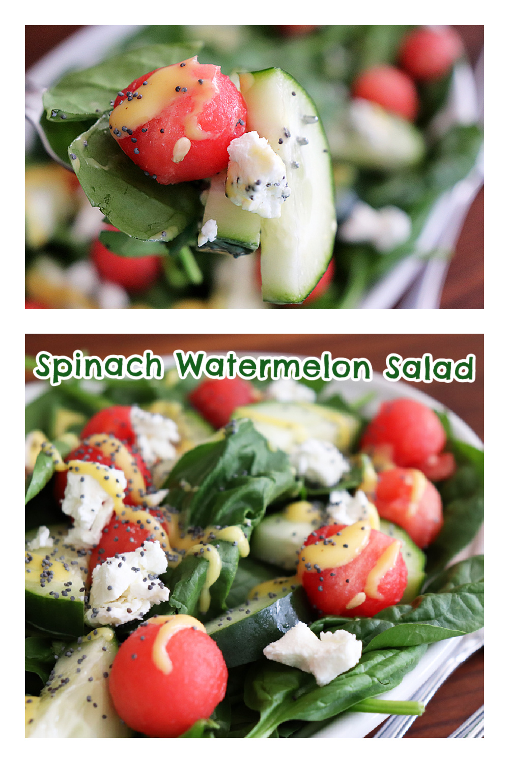 PIN for Watermelon and Goat Cheese Salad Recipe