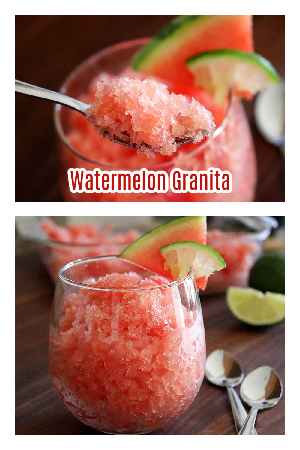 PIN for Easy Watermelon Ginger Granita